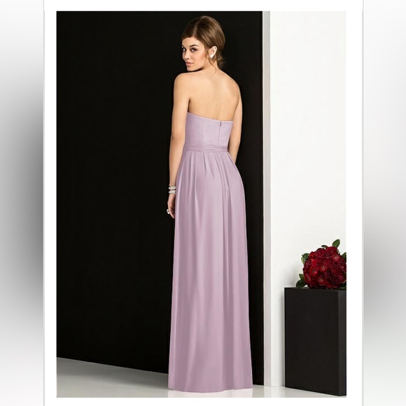 After Six Bridesmaid Dress 6678 in Mist - Picture 5 of 8